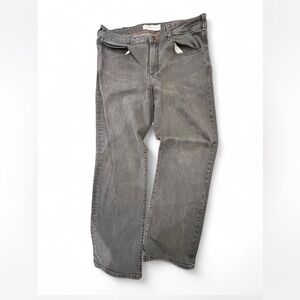 Lee Men's Charcoal Straight Jeans